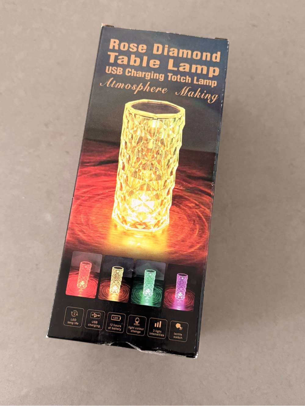 Rose Diamond Table Lamp